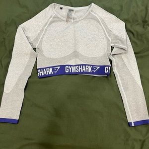 Gymshark cropped long sleeve top